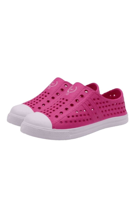 Unisex Kids Casual & Dress Shoes Breathable Slip-On Clog, Water-Friendly, Pink, Size 10-11