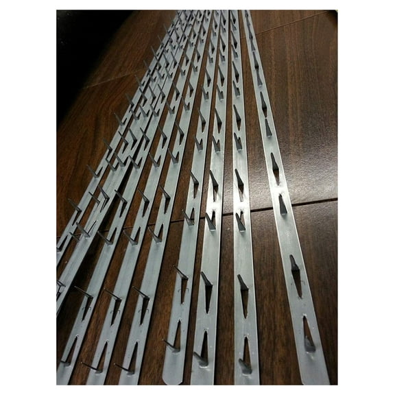 B.C. Upholstery 30" Straight Rigid Metal Tacking Strips - 8 Pack