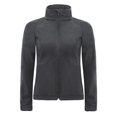 thumbnail image 1 of B&C Womens Hooded Premium Softshell Jacket (Windproof, Waterproof & Breathable), 1 of 2