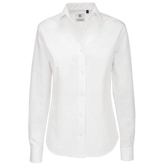 B&C Womens Sharp Twill Long Sleeve Shirt