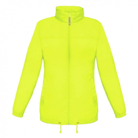 B&C Womens Sirocco Lightweight Windproof Water Repellent Anorak Jacket