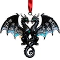 thumbnail image 1 of B Christmas Dragon Pendant Shaped Decoration Plastic For Festive Home And Tree, 1 of 2