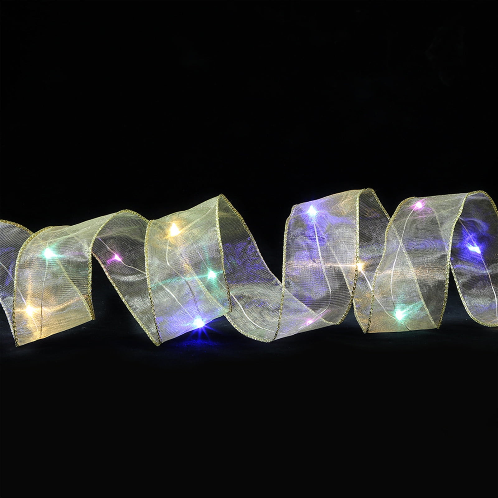 B Christmas Led Ribbon Light 1M Length With 10 Lights For Tree Home ...