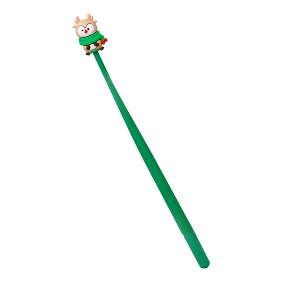 B Christmas Shake Pen, Black Ink Writing Tool With Festive Design, Student Gift For Holiday Season Party Favor