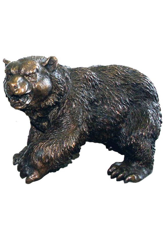 BQ-F294 Bronze Walking Bear