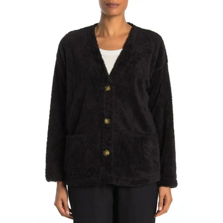 B Collection by Bobeau Sherpa Cardigan