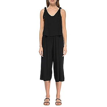 B Collection by Bobeau Womens Vicky Knit Cropped Jumpsuit