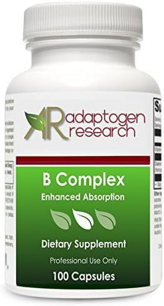 B Complex Supplement High Potency Vitamins with Riboflavin