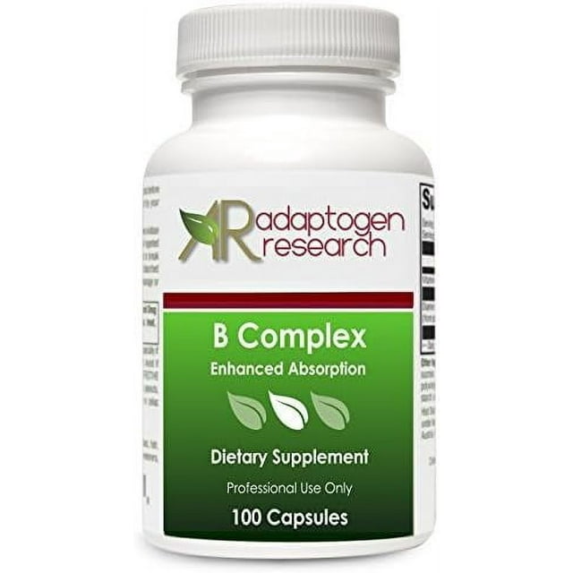 B Complex Supplement High Potency Vitamins with Riboflavin