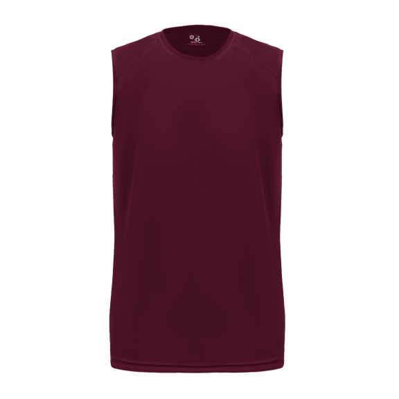 B-Core Sleeveless Youth Tee - Maroon XS