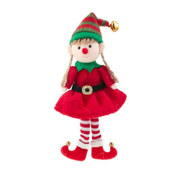 B Creative Christmas Elf Doll Decorative Pendant For Tree Hanging Adorable Faceless Ornament Perfect For Holiday Home Decor And Festive Gift Giving