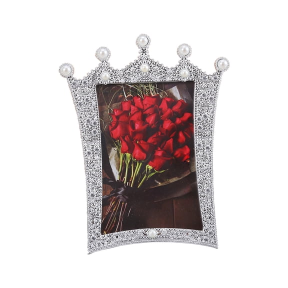 B Crown Design Photo Frame Made From Odorless Plastic With Clear Lens And Waterproof Surface For Displaying Pictures In Living Room Bedroom Or Study