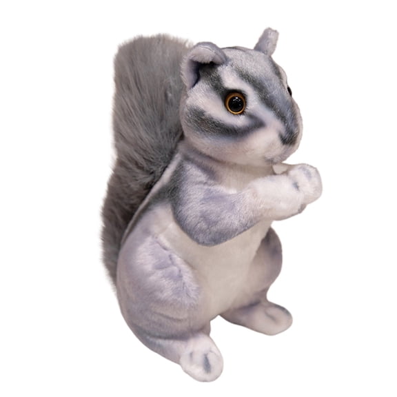 B Cute Chipmunk Stuffed Animal Toy 7 Inch Lifelike Squirrel Doll For All Ages Gift