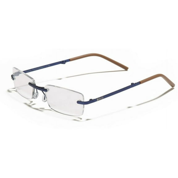 B + D Folding Rimless Reader in 6 Exciting Colors