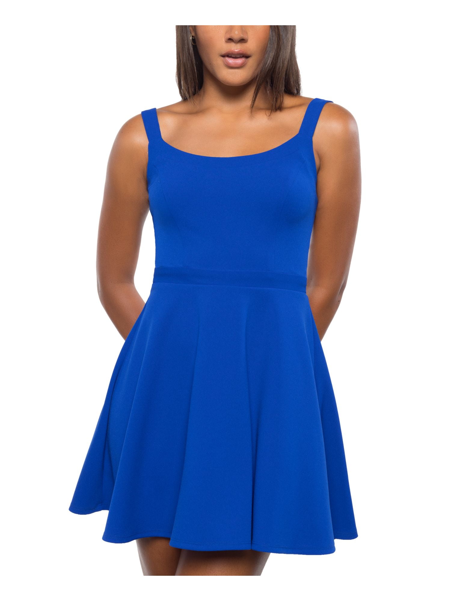 B darlin sleeveless skater dress outlet