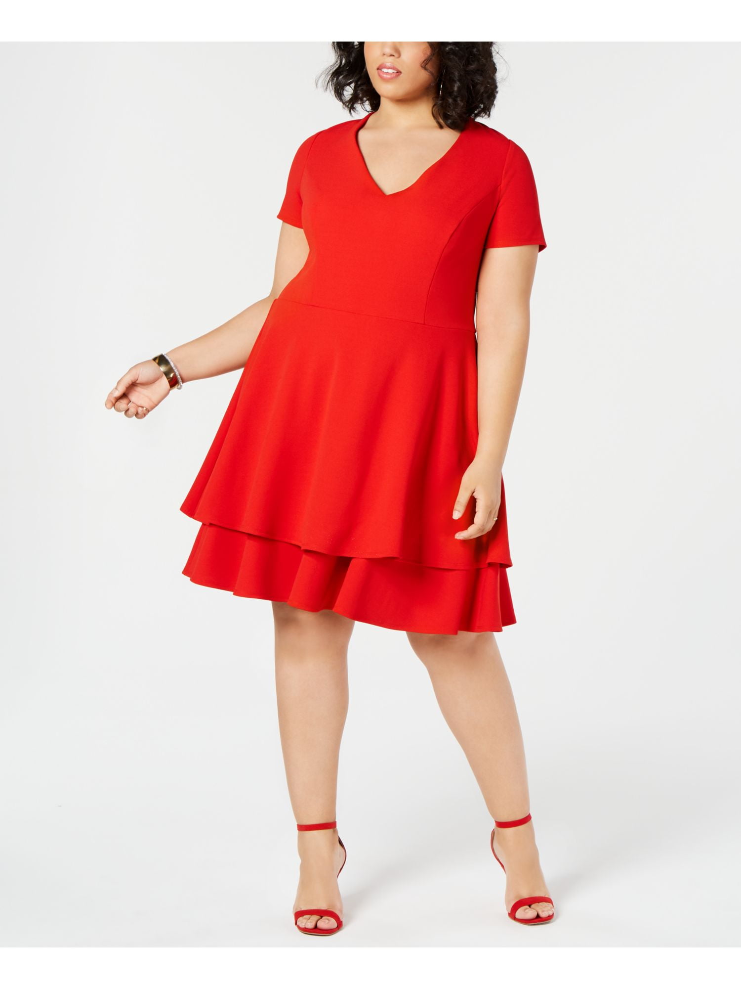 b darlin dresses red Amazon.com: B Darlin Womens Fit + Flare Full-Length Dress Red Embellished  Spaghetti Strap V Neck Prom Juniors 5 : Clothing, Shoes & Jewelry