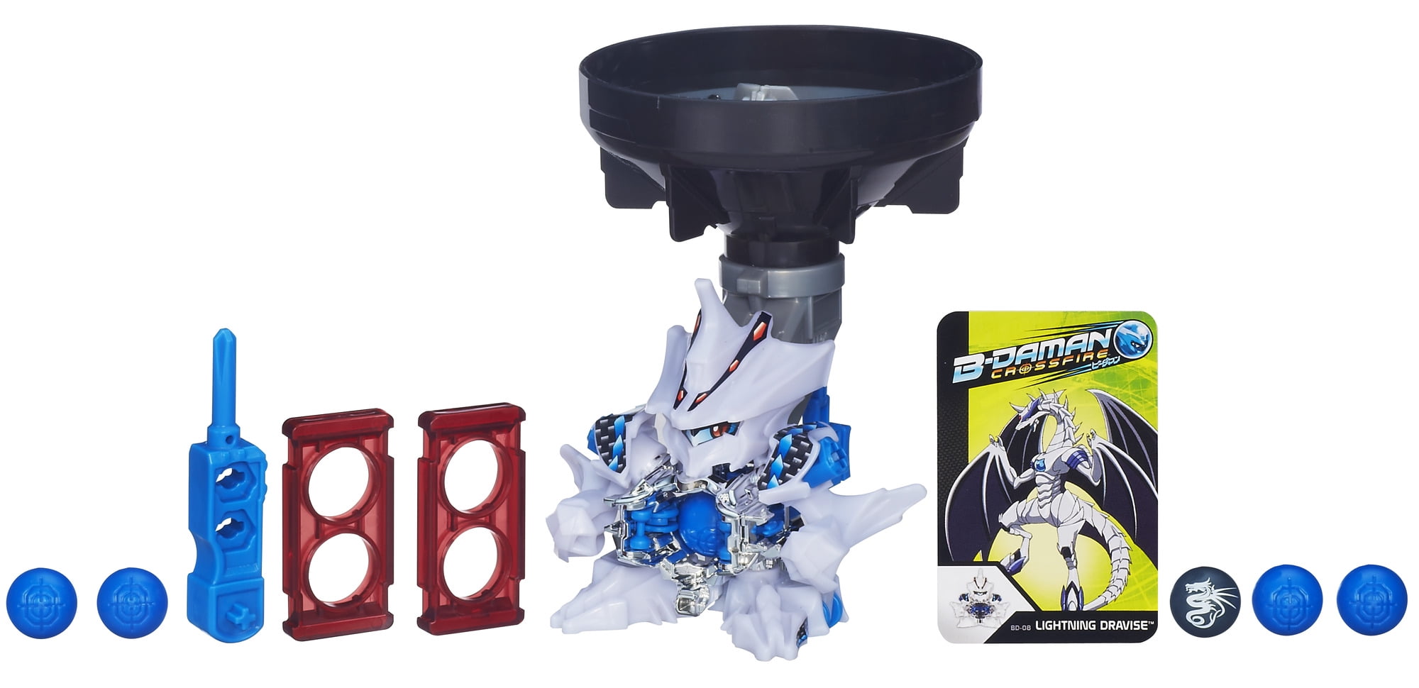 B-Daman Crossfire BD-08 Lightning Dravise Figure With