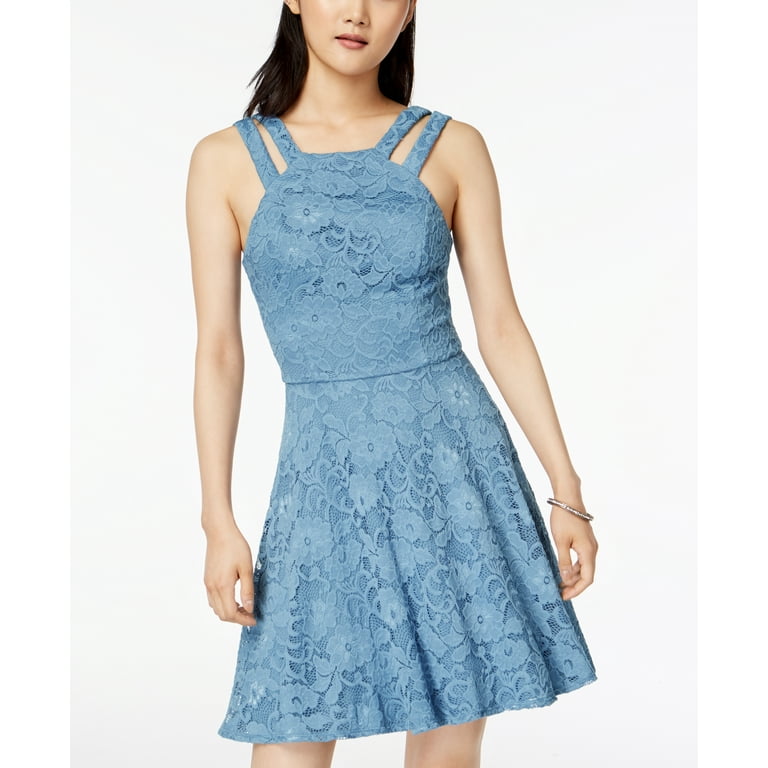B darlin lace fit and flare dress discount