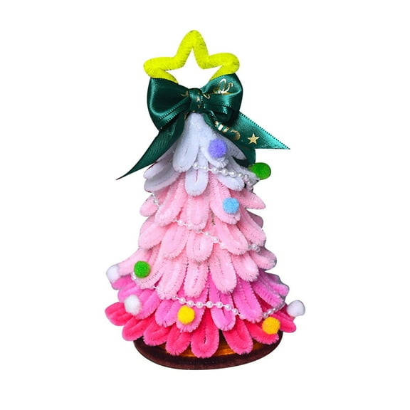 B Diy Christmas Tree Craft Kit With Twisted Sticks For Home Decor And Personalized Ornaments