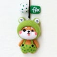 thumbnail image 1 of B Diy Poke Wool Felts Kit Needle Felting Craft Cute Lucky Shiba Inu Pattern Production Package Beginners, 1 of 6
