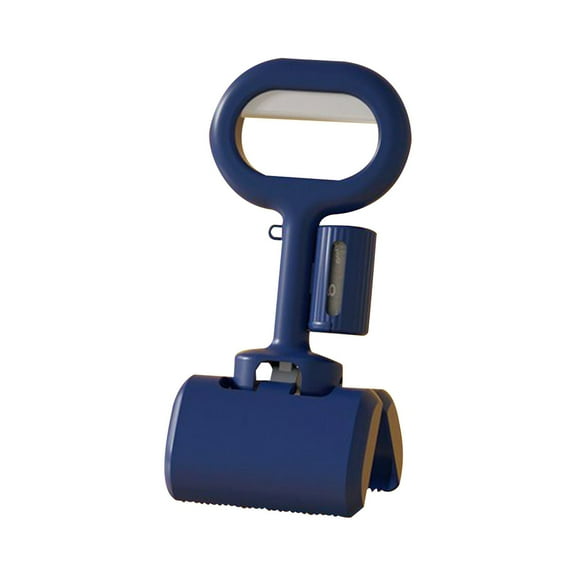 B Dog Poop Pick Up Tool Foldable Clip With Waste Bags Dispenser B 1Pcs