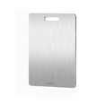 thumbnail image 1 of B Double Sided Titanium Cutting Board With Scratch Resistant Surface, Odorless Hygienic Material And Sturdy Construction For Kitchen Food Prep And Meat Cutting, 13.4 X 9.1 In, 1 of 4