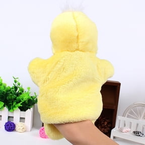 B Duck Hand Puppet Plush Toy For Kids Storytelling Role Play Classroom Teaching Activity