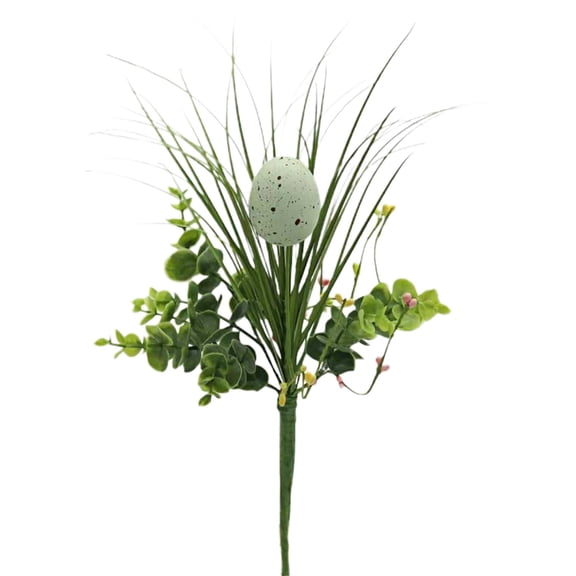 B Easter Berry Spray With Spotted Eggs Artificial Flower Stem For Bouquet Arrangement Centerpiece Spring Holiday Decor