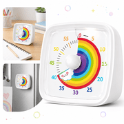 B Electronic Visual Timer With Stand Portable Time Management Device For Study Cooking Classroom 60 Minute Operation Lcd Display #99791