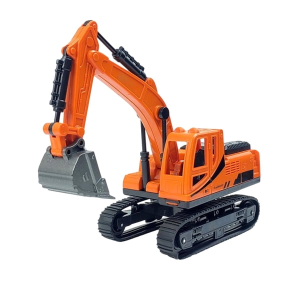 B Engineering Vehicle Children Simulation Excavator Toy Car Track Model Boy Digger Sand Play