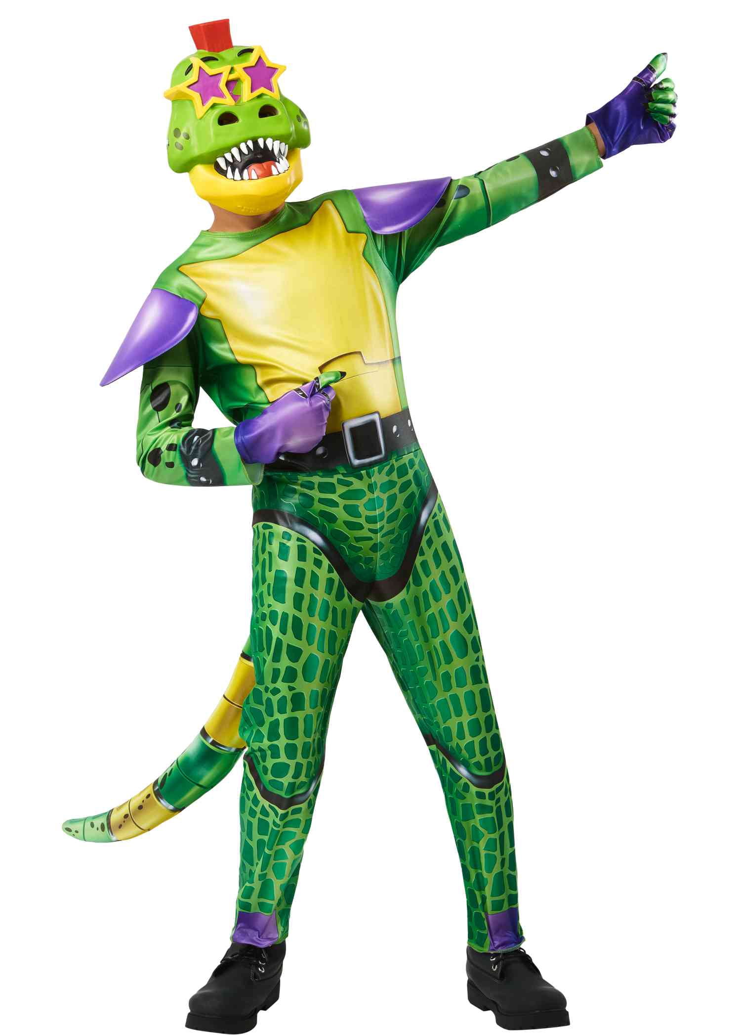 Five Nights at Freddy's Gator Halloween Costume for Children, Boys' Size M (8), by Rubies