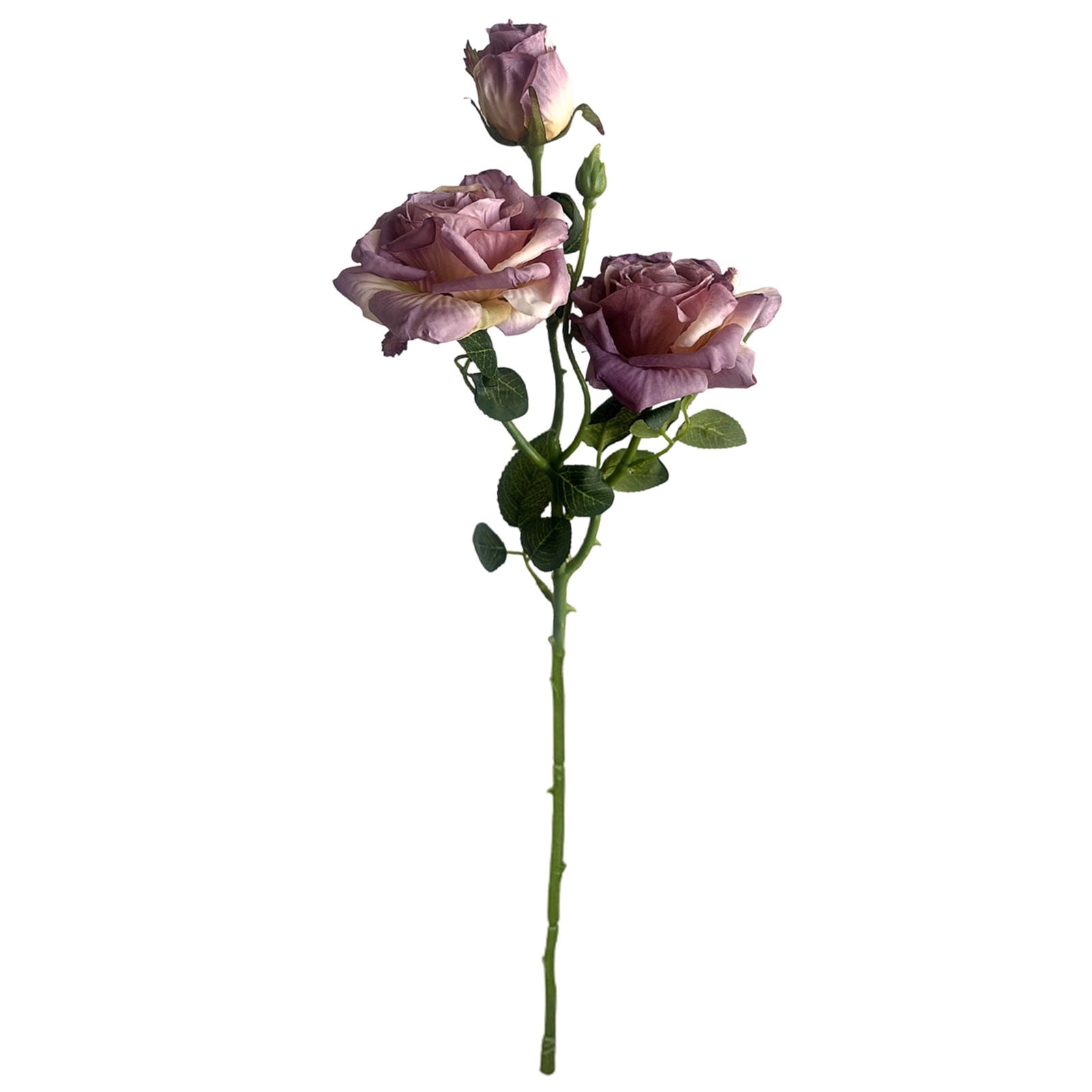 B Faux French Rose Flower For Living Room Dining Table Decoration ...