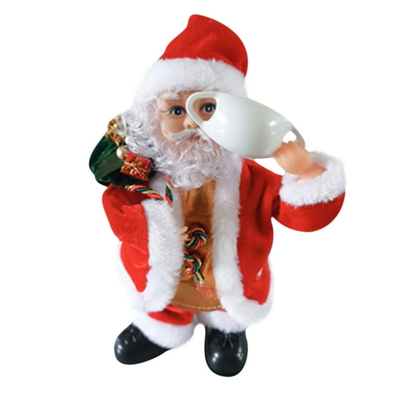 B Festive Santa Doll With Dancing Feature For Christmas Party And Home Decor