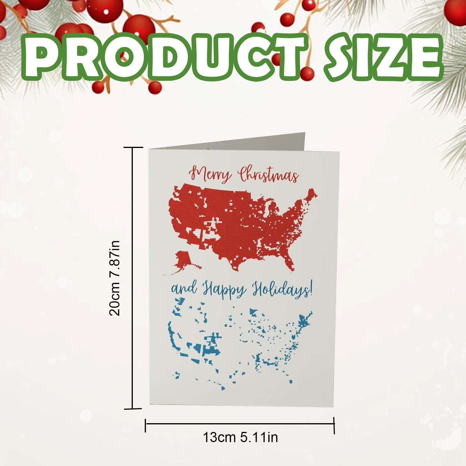 B Friday Deal!2025 Merry Christmas America Card 2025 Presidential