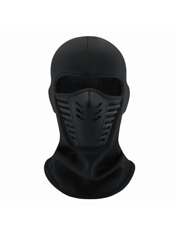 B Windproof Full Face Mask For Motorcycle Riding Cycling And Winter Sports With Breathable Mesh For Comfort And Warmth During Outdoor Activities