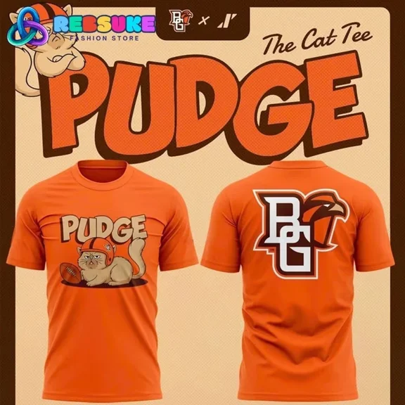 B.G.S.U Football Pudge The Cat 2025 Limited Edition T-Shirt