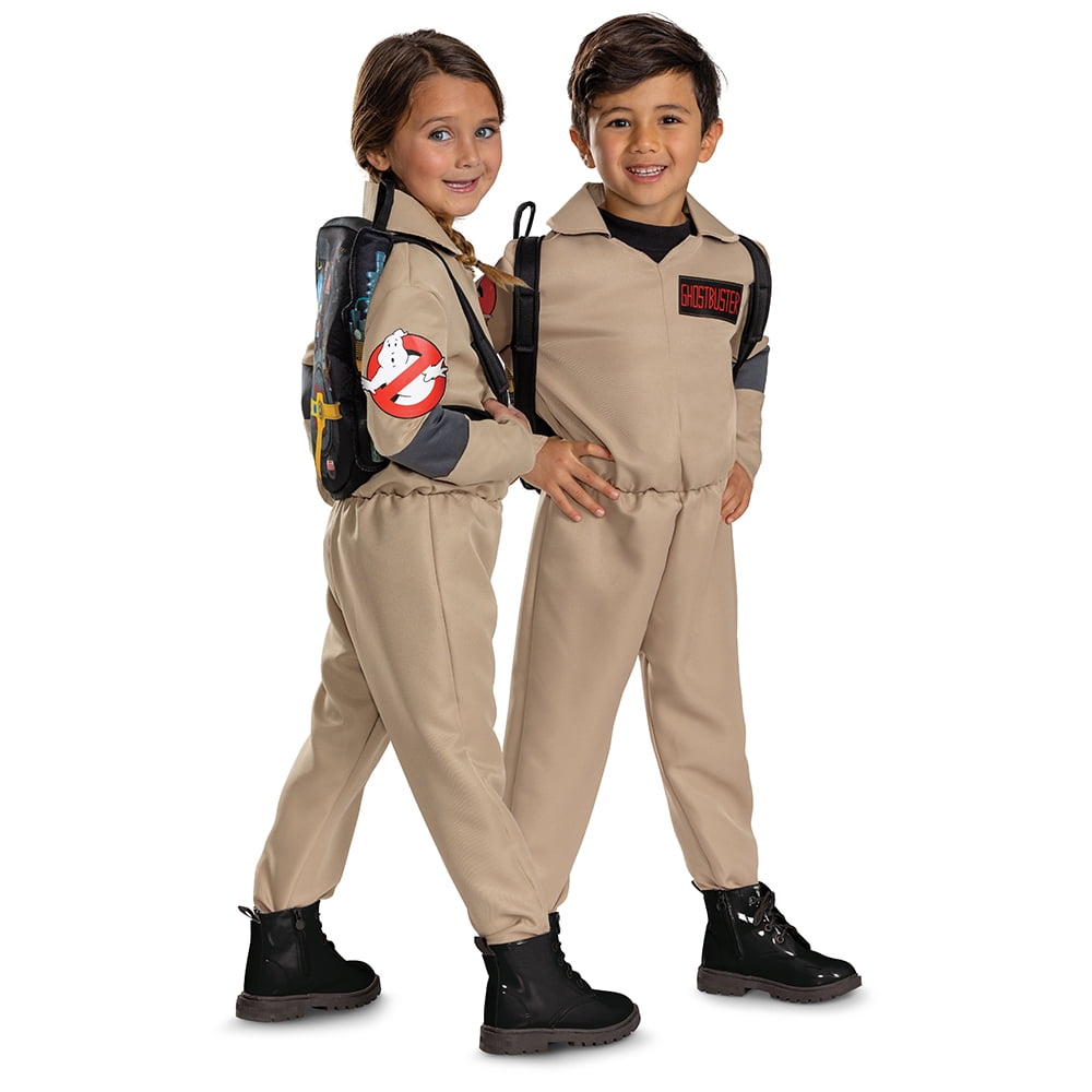 Ghostbusters: Frozen Empire Ghostbusters Halloween Costume for Children, 2-Piece, Boys' Size M (8), by Disguise