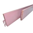 thumbnail image 1 of Wood Bed Rails - Hook-On Replacement Rails (Pair) - Pink, 82" - Fits Twin, Full, Queen, King, & Cal. King Bed Frame Sizes, 1 of 1
