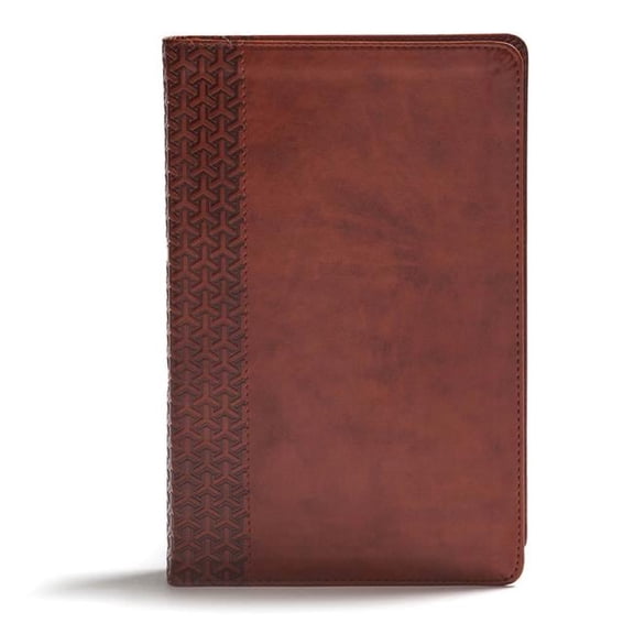B & H Publishing 198952 CSB Everyday Study Bible, British Tan Leather Touch