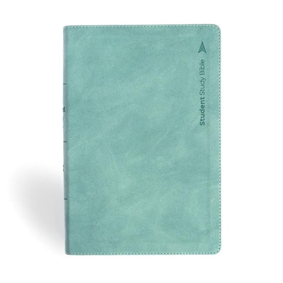 B&H Publishing 479127 CSB Student Study Bible - Earthen Teal SuedeSoft LeatherTouch