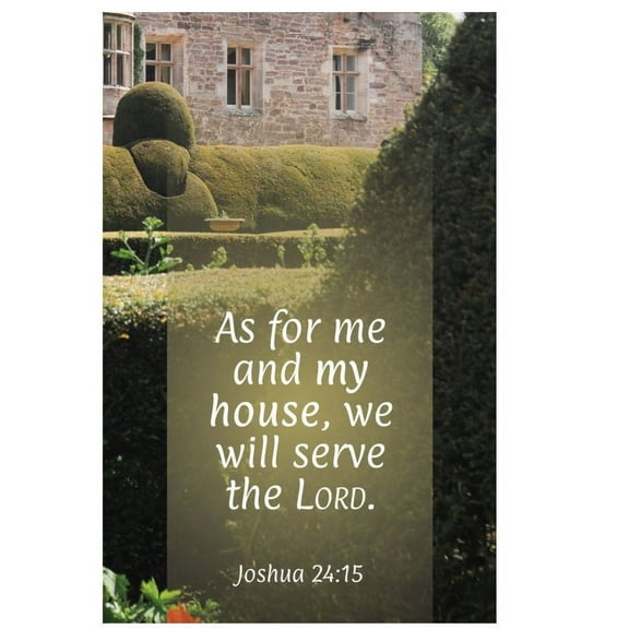 B&H Publishing  As For Me & As For Me & My House Bulletin - Pack of 100