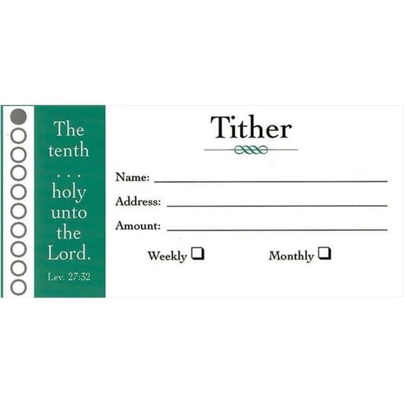 B & H Publishing Group 467502 Offering envelope Tithers Kwik Open