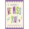 thumbnail image 1 of B & H Publishing Group 81290 Postcard - Absentee - Jesus Loves You & We Miss You John 15 - 9 KJV, 1 of 1