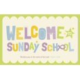 thumbnail image 1 of B & H Publishing Group 84032 Postcard - Welcome To Sunday School, 1 of 1