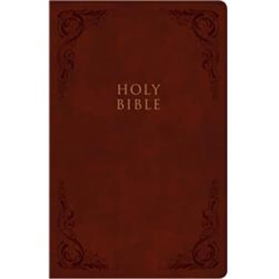 B&H Publishing & Holman Bible KJV Large Print Personal Size Reference LeatherTouch Indexed Bible, Burgundy