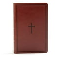 thumbnail image 1 of B & H Publishing  KJV Large Print Personal Size Reference Bible - Brown Leather Touch, 1 of 1