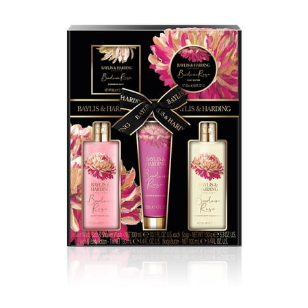 B H Tray Bath Set Rose