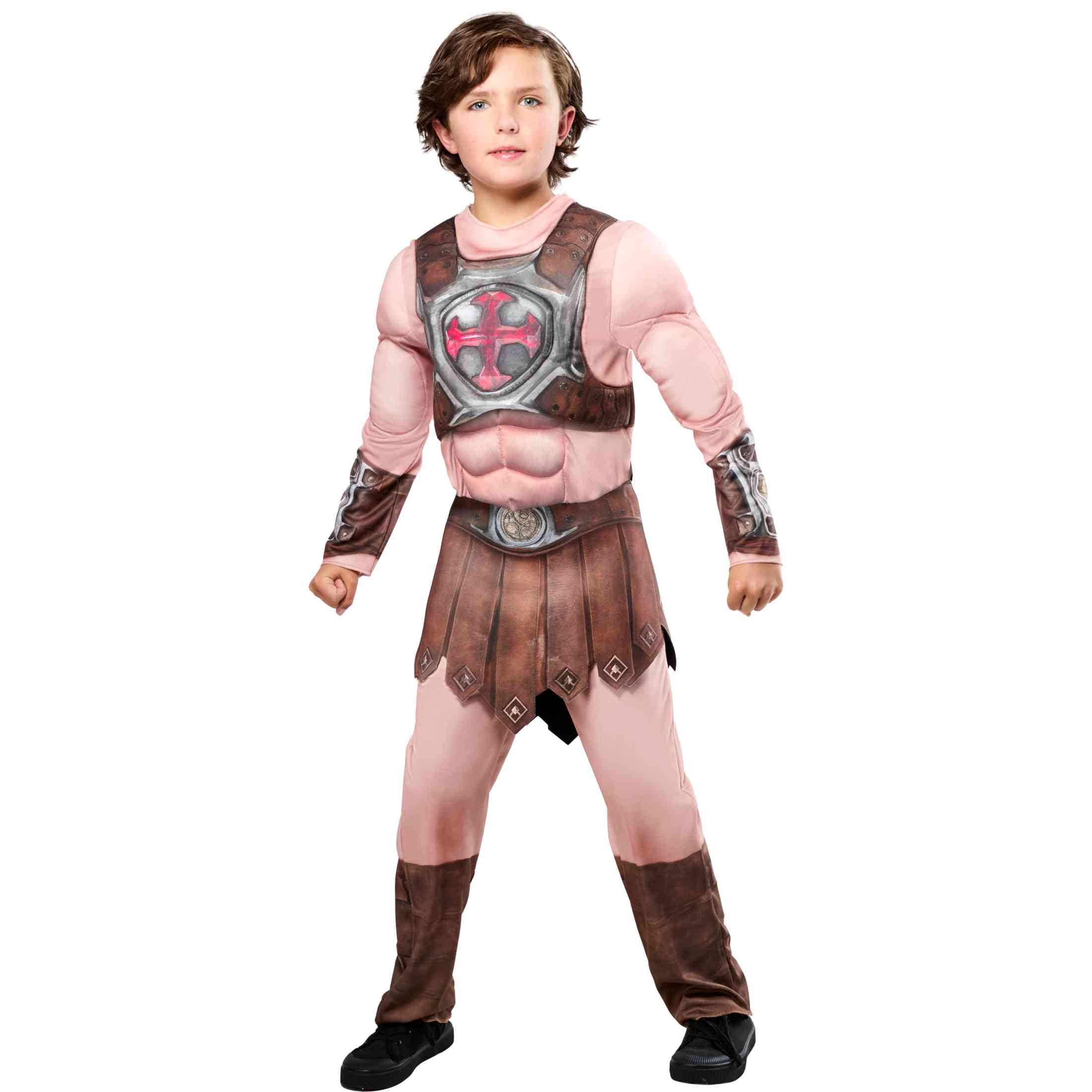 He-Man and The Masters of the Universe Halloween Costume for Children, Boy's Size L (10/12), by Rubies