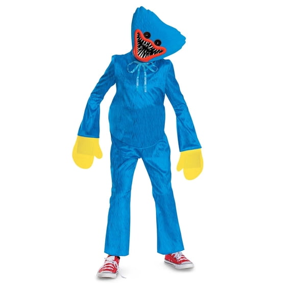 Disguise Boys' Poppy's Playhouse Huggy Wuggy Classic Costume - Size 7-8 - Blue