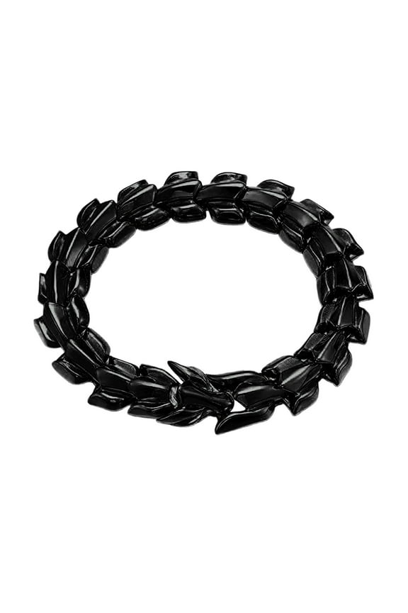 B Hip Hop Mens Bracelet Dragon Head Chain Link Alloy Jewelry Punk Style Accessory Retro Design Gift For Men